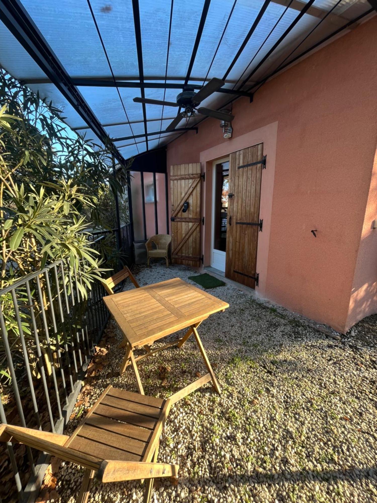 Studio Cosy Avec Climatisation Et Terrasse Malataverne Extérieur photo