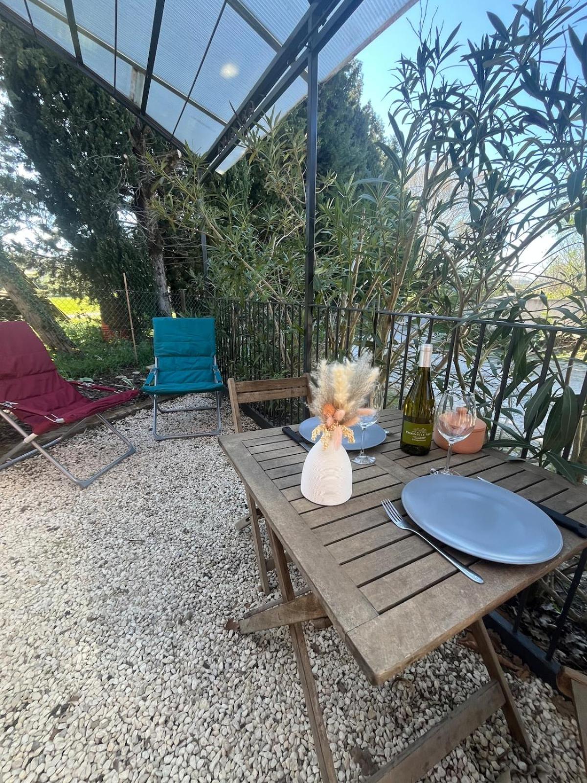 Studio Cosy Avec Climatisation Et Terrasse Malataverne Extérieur photo